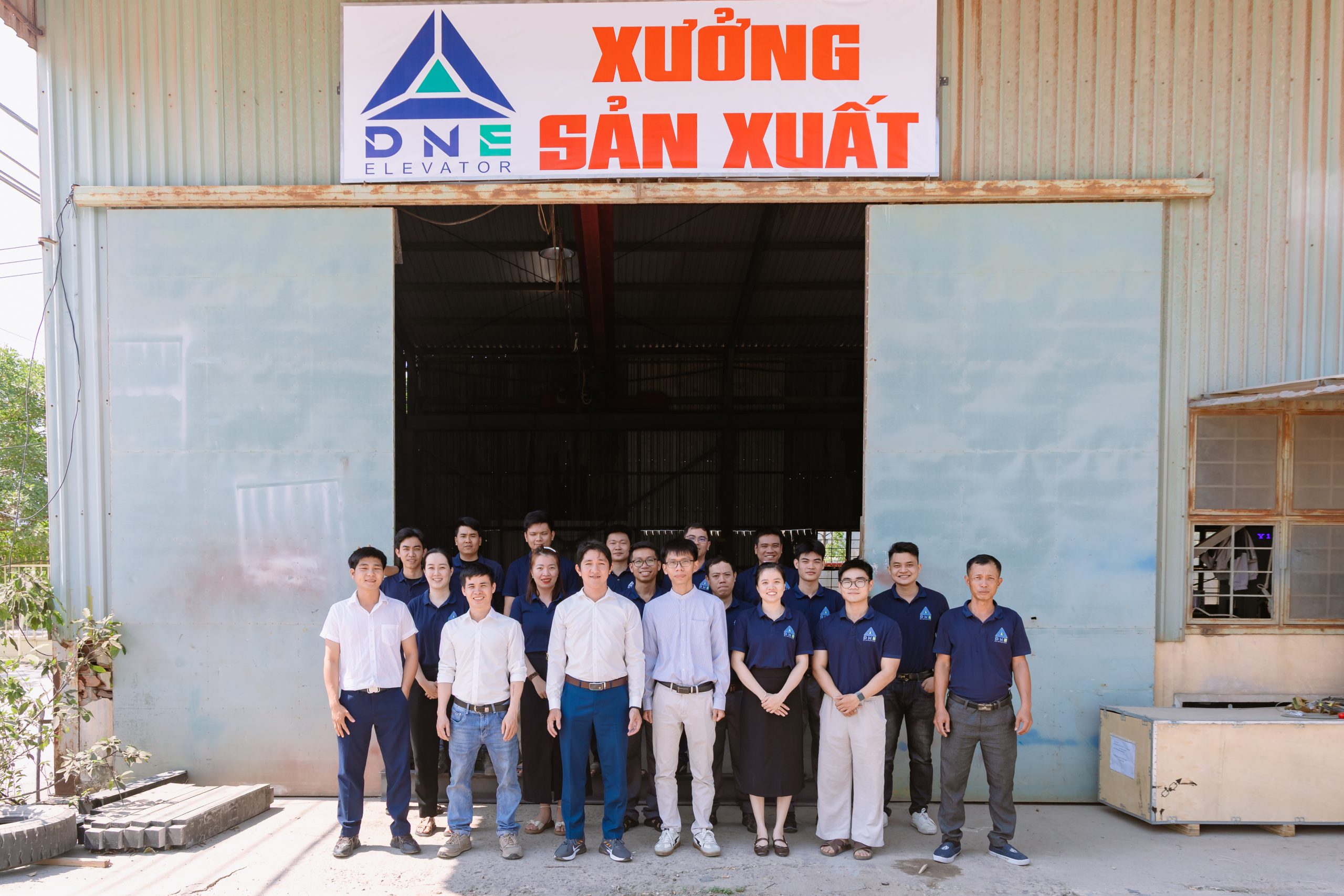 Xưởng sản xuất thang máy DNE